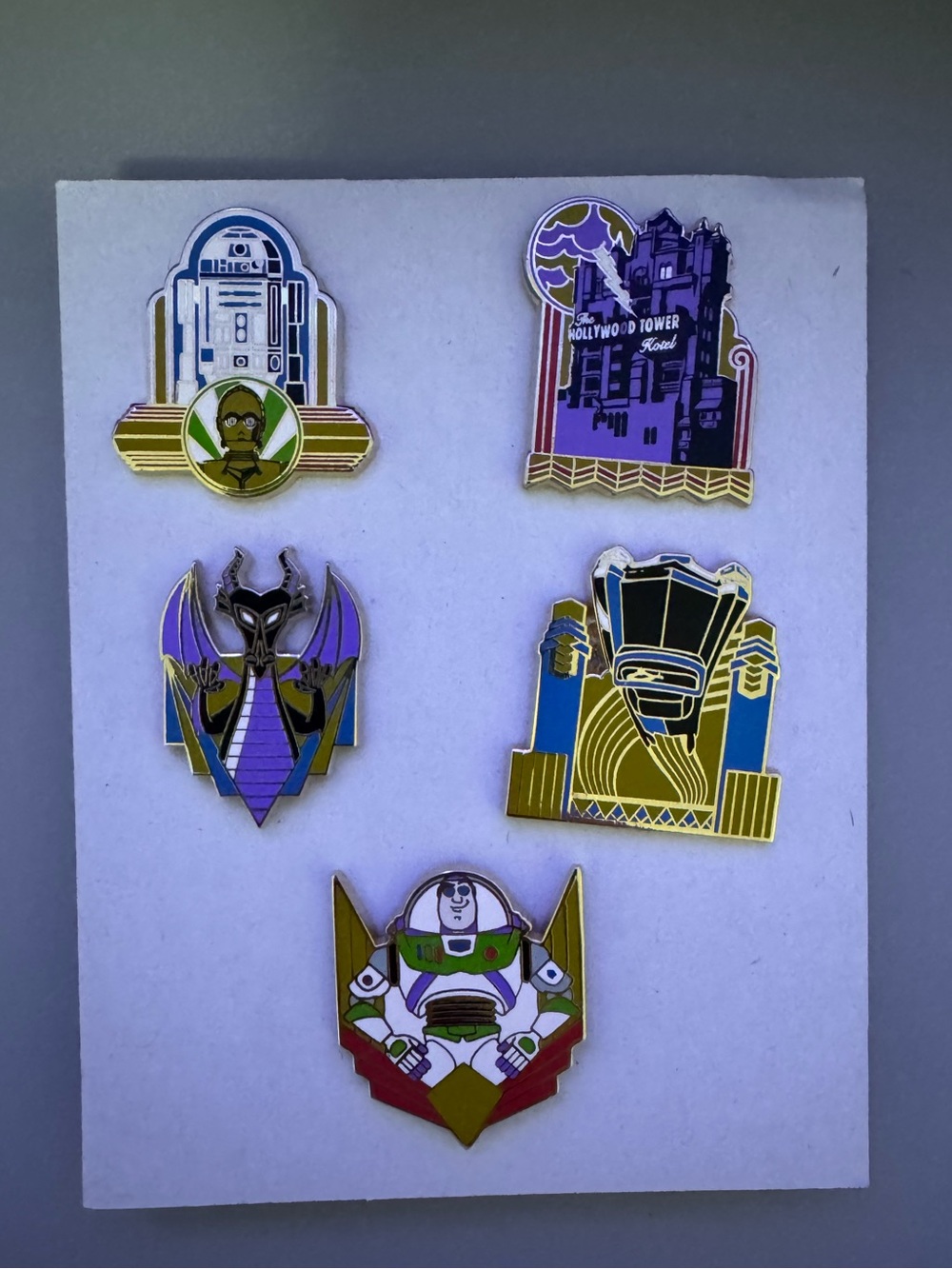 Hollywood Studios Pin Set